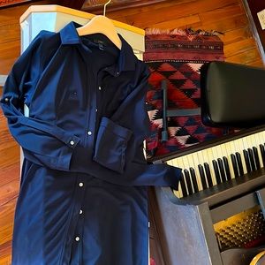 Dark frock simple elegant perfect condition. PL - petite(5’5&under)10/12.